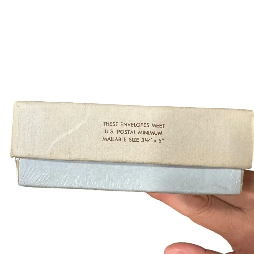 Vintage Mayfair Cream Vellum Notecards & Envelopes NIB